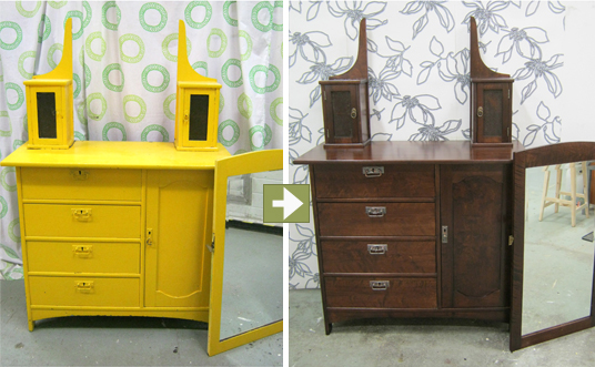 Entiöinti - peilipiironki