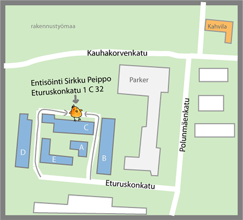Kartta - Entisöinti Peippo